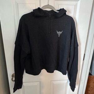 Under Armour Dark Gray Cowl Neck Sweater